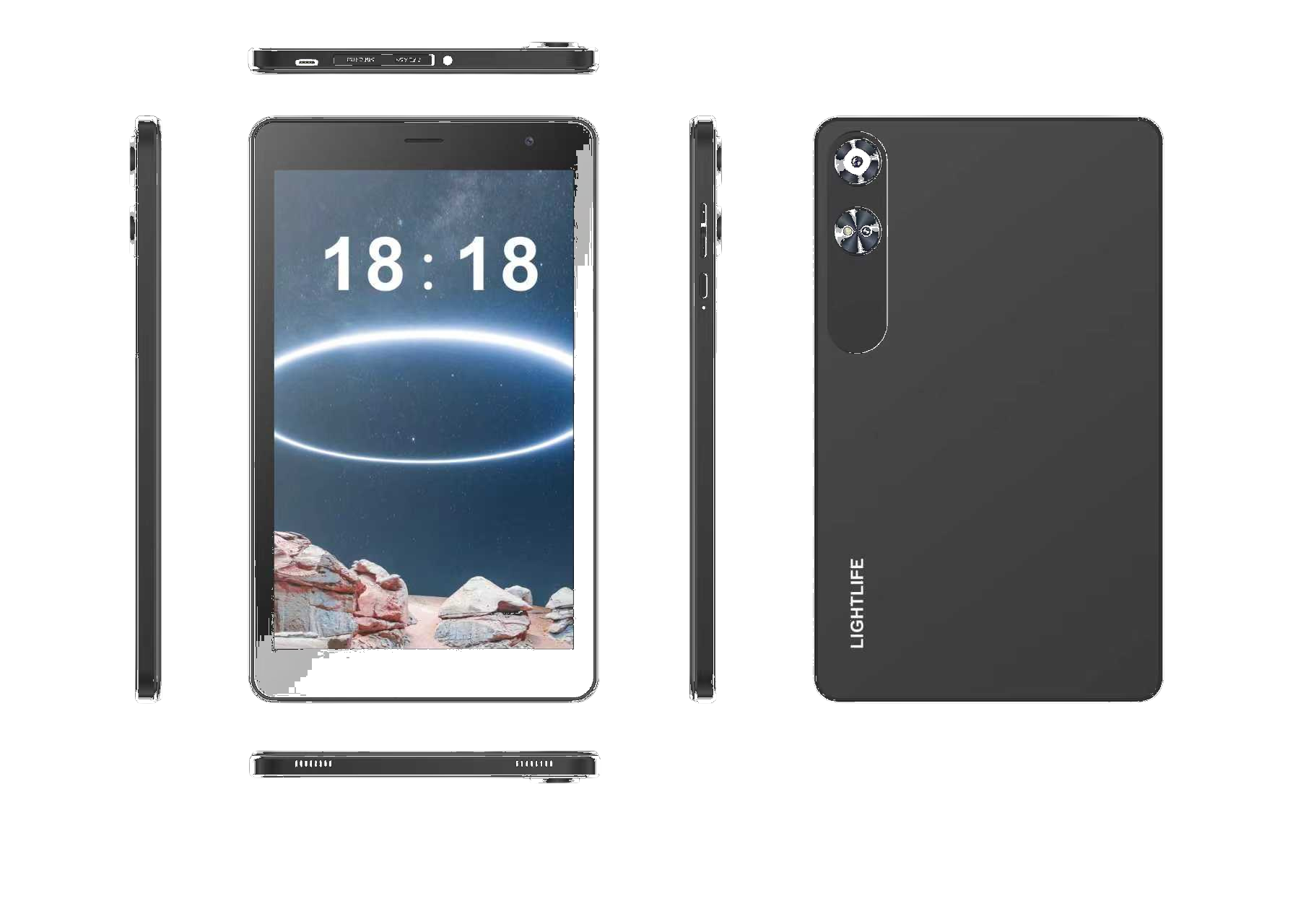 T8 tablet 360 view